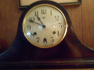 Antique clock face